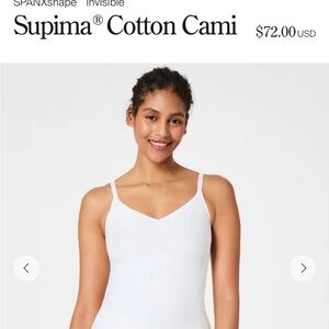 SPANX Sky Blue Shapewear Camisole Supima® Cotton Cami